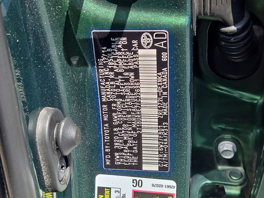2015 Toyota Corolla