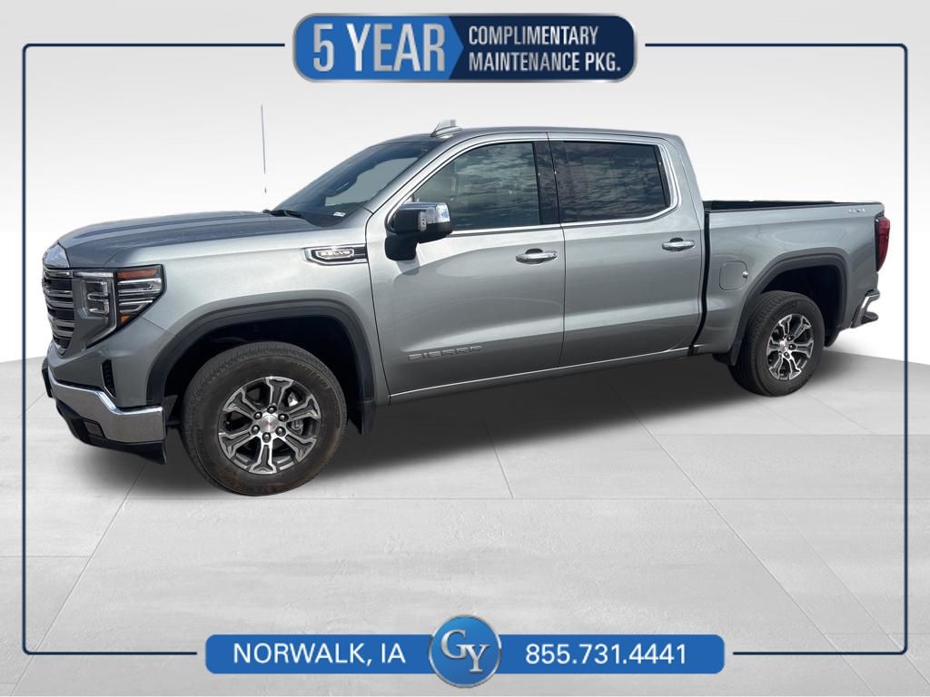 Sterling Metallic 2025 GMC Sierra 1500 Pickup Truck Four-Wheel Drive Automatic
