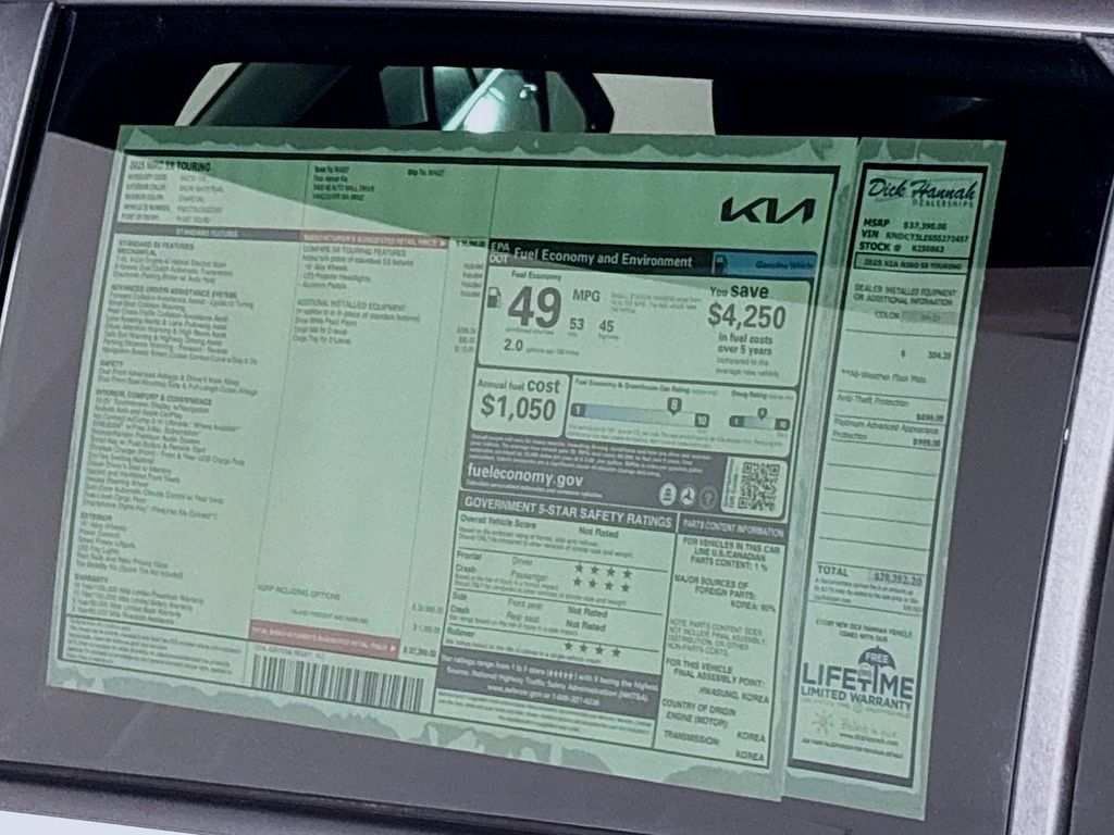2025 Kia Niro SX Touring