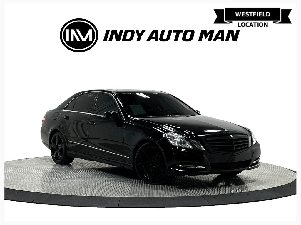 Black 2011 Mercedes-Benz E-Class Sedan 7-Speed Automatic