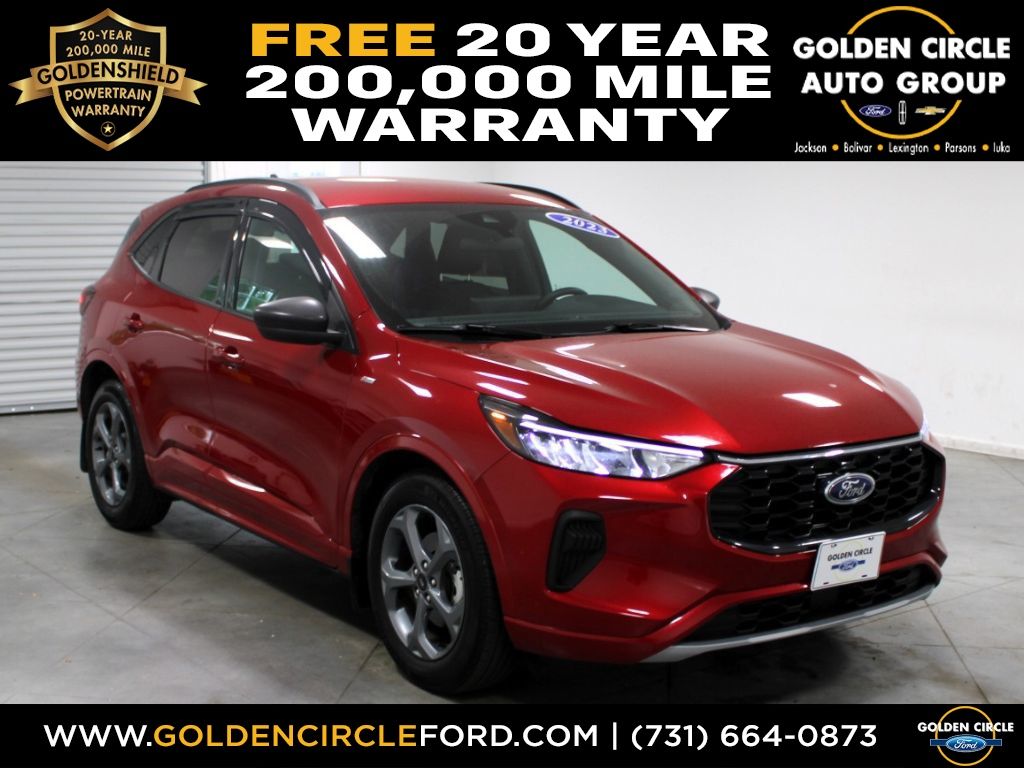 Rapid Red Metallic Tinted Clearcoat 2023 Ford Escape ST-Line FWD SUV / Crossover Front-Wheel Drive 8-Speed Automatic