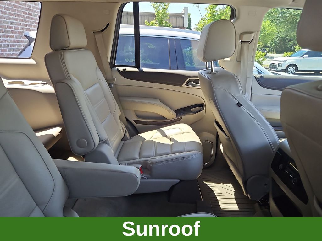 2018 GMC Yukon Denali Ultimate 4WD w/ Rear DVD & Sunroof Blue at Coastal Chevrolet Cadillac