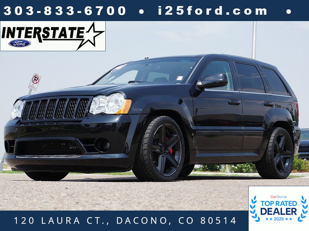 Black Clearcoat 2008 Jeep Grand Cherokee SUV / Crossover Four-Wheel Drive 5-Speed Automatic