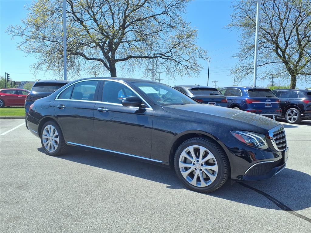 Black 2017 Mercedes-Benz E-Class E 300 4MATIC Sedan All-Wheel Drive 9-Speed Automatic