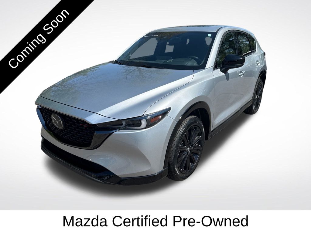 Sonic Silver Metallic 2023 Mazda CX-5 2.5 Turbo AWD SUV / Crossover All-Wheel Drive 6-Speed Automatic