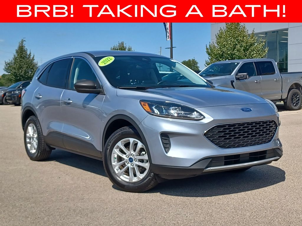 Iced Blue Silver Metallic 2022 Ford Escape SUV / Crossover All-Wheel Drive 8-Speed Automatic