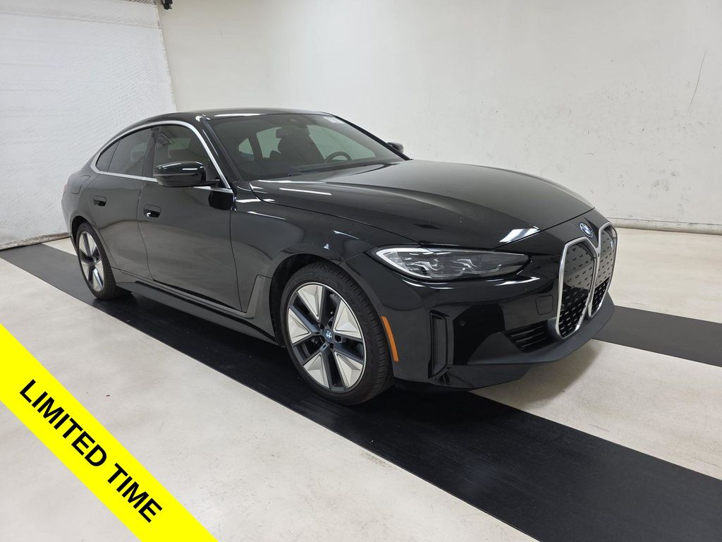 Jet Black 2024 BMW i4 Sedan Rear-Wheel Drive Automatic