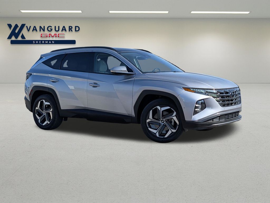 Shimmering Silver 2024 Hyundai Tucson SUV / Crossover All-Wheel Drive 8-Speed Automatic
