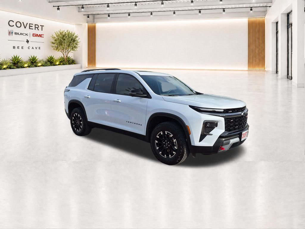 Polar White 2026 Chevrolet Traverse SUV / Crossover Four-Wheel Drive 8-Speed Automatic