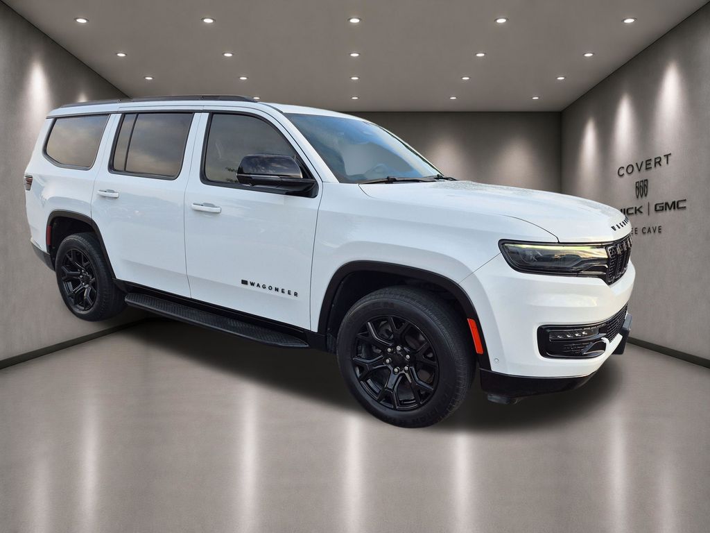 Bright White Clearcoat 2023 Jeep Wagoneer RWD SUV / Crossover 4X2 8-Speed Automatic