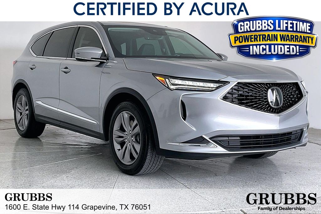Lunar Silver Metallic 2024 Acura MDX SUV / Crossover Front-Wheel Drive Automatic