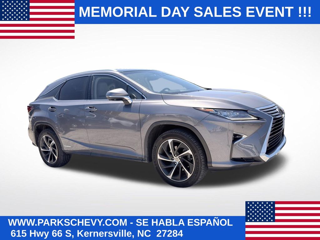 Gray Pearl 2017 Lexus RX Hybrid 450h AWD SUV / Crossover All-Wheel Drive Continuously Variable Transmission