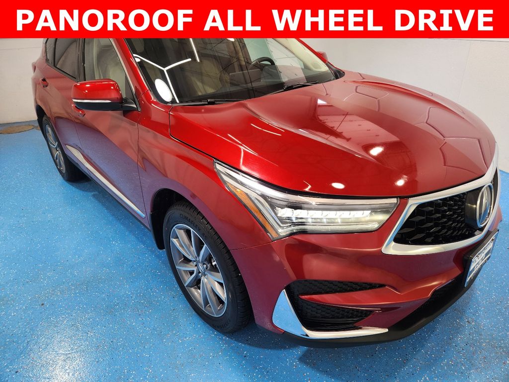 Performance Red Pearl 2020 Acura RDX SH-AWD with Technology Package SUV / Crossover All-Wheel Drive Automatic