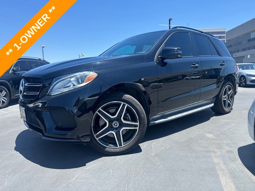 Black 2018 Mercedes-Benz GLE 350 SUV / Crossover Rear-Wheel Drive 7-Speed Automatic