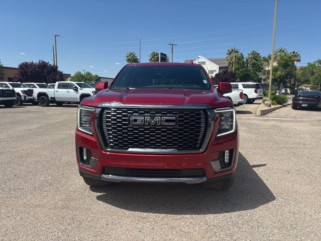 Volcanic Red Tintcoat 2024 GMC Yukon Denali Ultimate 4WD SUV / Crossover Four-Wheel Drive