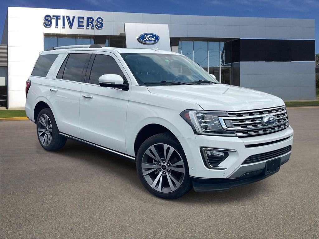 White Metallic 2021 Ford Expedition SUV / Crossover 4X2 Automatic