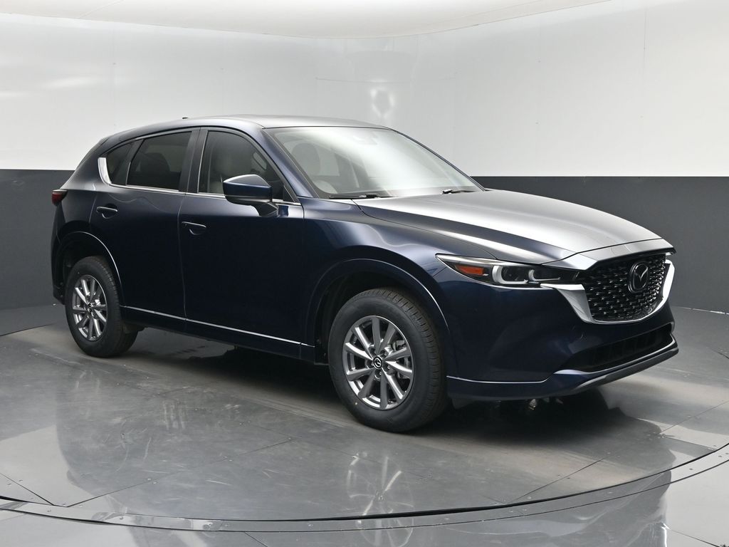 Deep Crystal Blue Mica 2024 Mazda CX-5 SUV / Crossover All-Wheel Drive 6-Speed Automatic