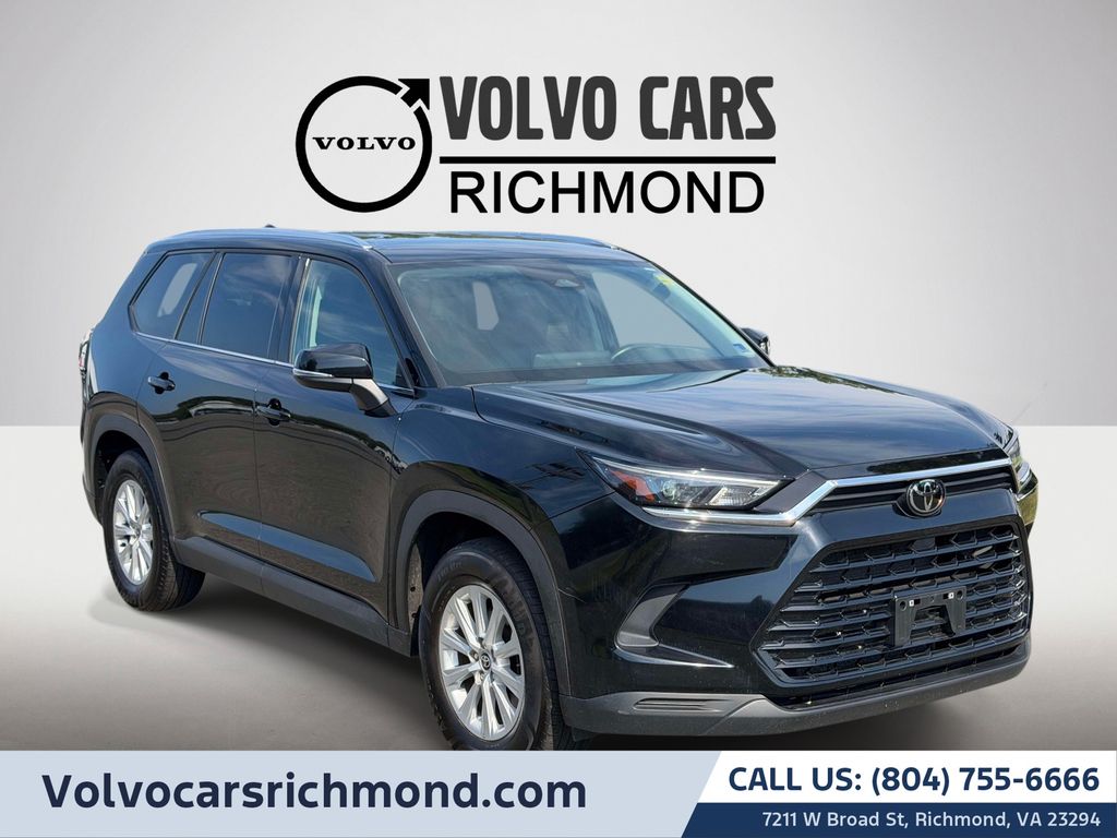Midnight Black Metallic 2025 Toyota Grand Highlander SUV / Crossover All-Wheel Drive 8-Speed Automatic