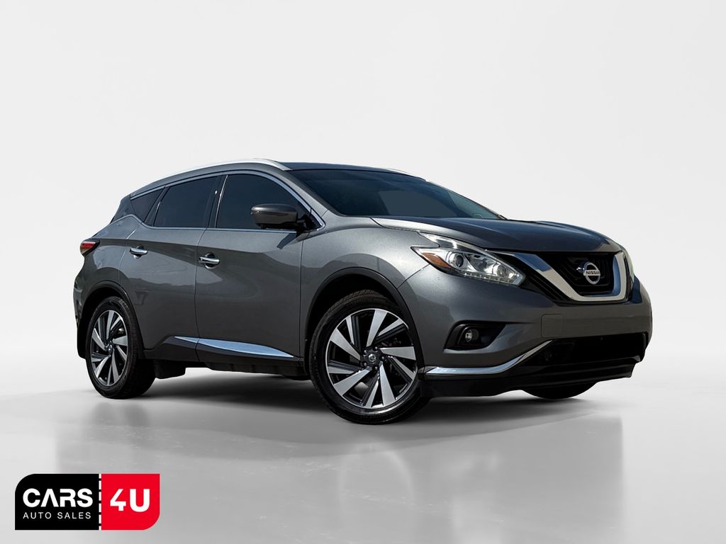 Gray (Gun Metallic) 2018 Nissan Murano SUV / Crossover All-Wheel Drive Continuously Variable Transmission