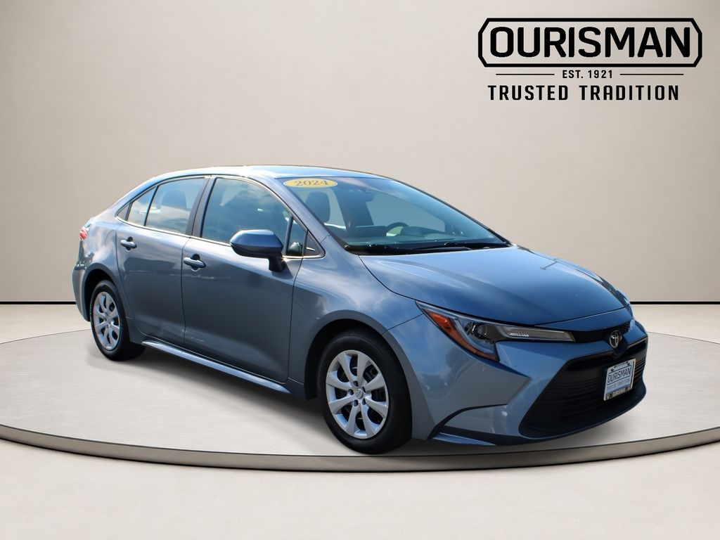 Celestite 2024 Toyota Corolla Sedan Front-Wheel Drive Continuously Variable Transmission