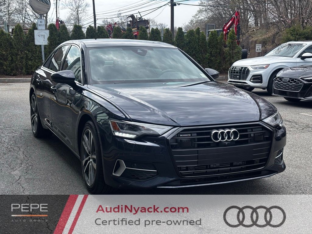 Certified Used 2023 Blue Audi Premium Plus image 3