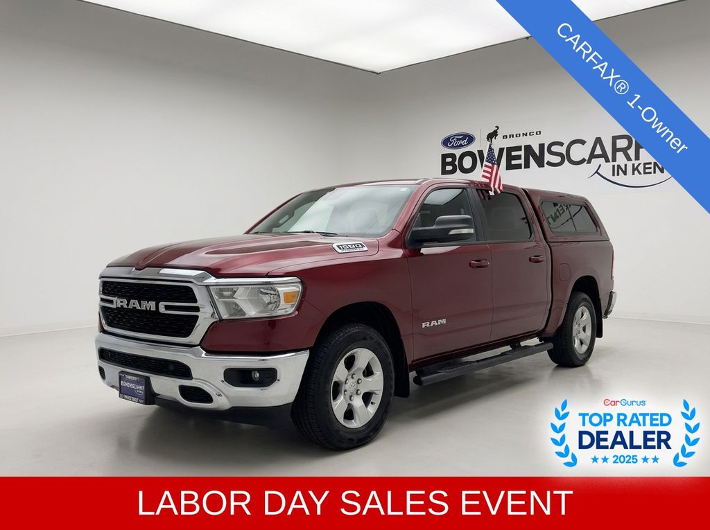 2023 RAM 1500 Rojo (Delmonico Red Pearlcoat) Camioneta Todo terreno 8 velocidades Automática