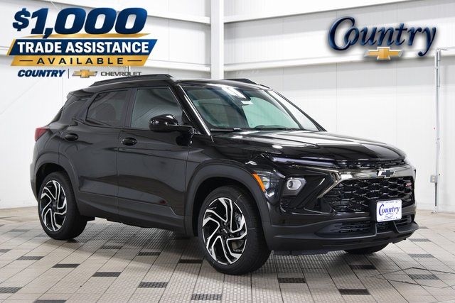 Black Metallic 2026 Chevrolet Trailblazer SUV / Crossover Front-Wheel Drive Continuously Variable Transmission