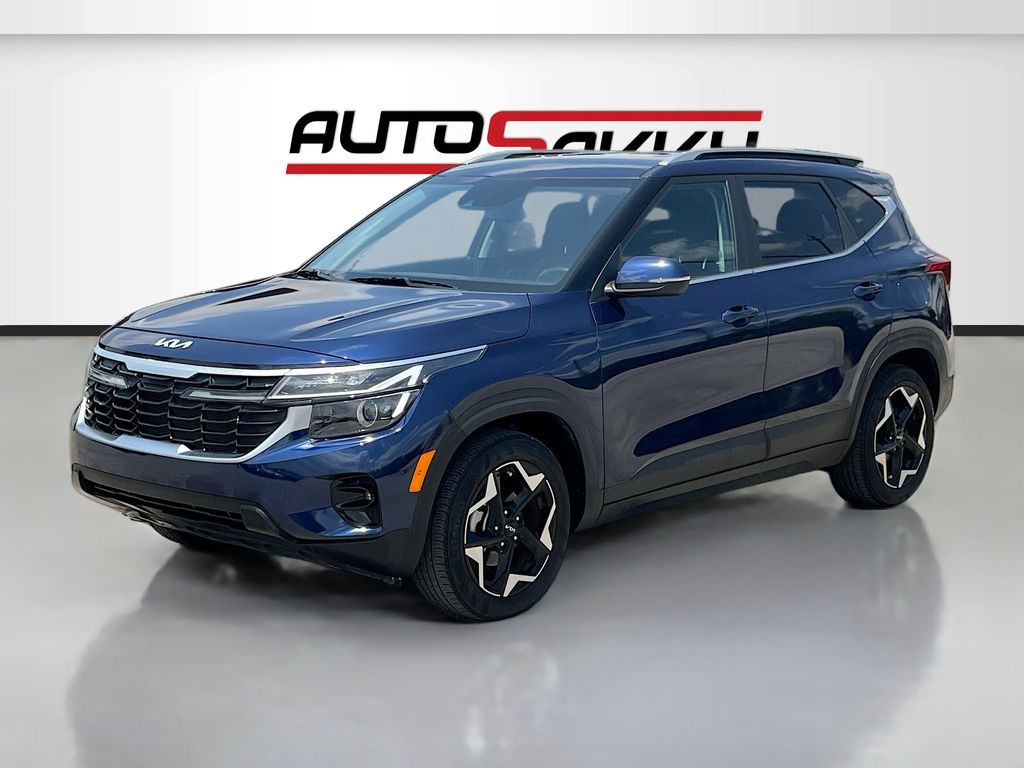 2024 Kia Seltos EX Blue at Joe Myers Mazda Kia