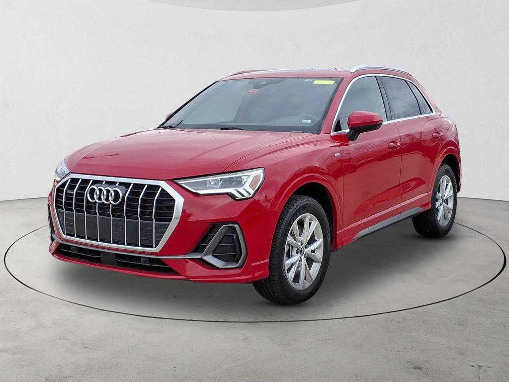 Progressive Red Metallic 2025 Audi Q3 quattro Premium S Line 45 TFSI SUV / Crossover All-Wheel Drive 8-Speed Automatic