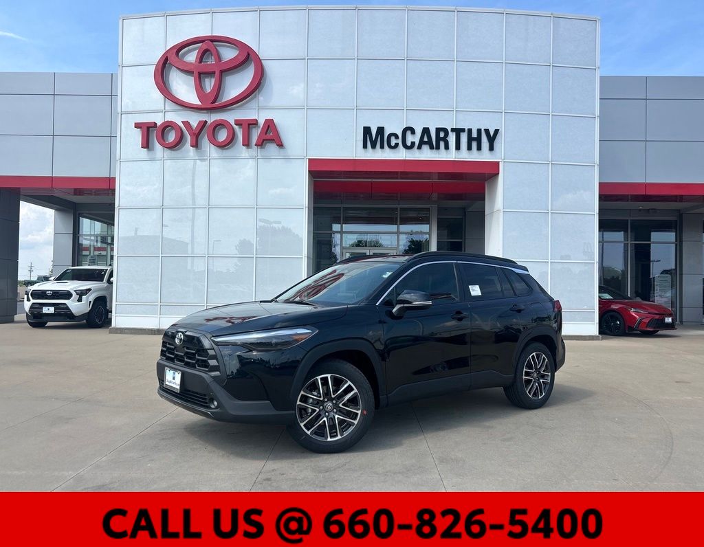 Jet Black 2026 Toyota Corolla Cross SUV / Crossover All-Wheel Drive Continuously Variable Transmission