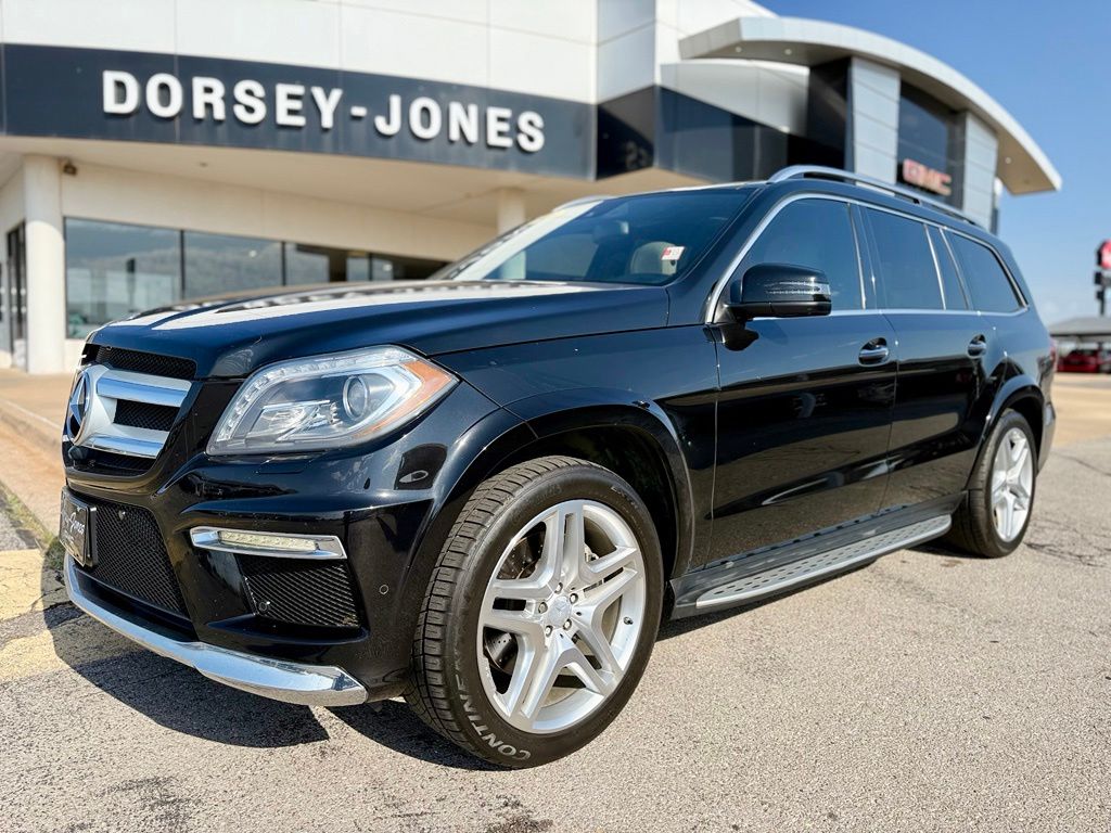 Obsidian Black Metallic 2015 Mercedes-Benz GL-Class SUV / Crossover All-Wheel Drive 7-Speed Automatic
