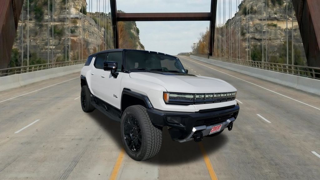 Interstellar White 2026 GMC Hummer EV SUV 2X AWD SUV / Crossover All-Wheel Drive 1-Speed Automatic