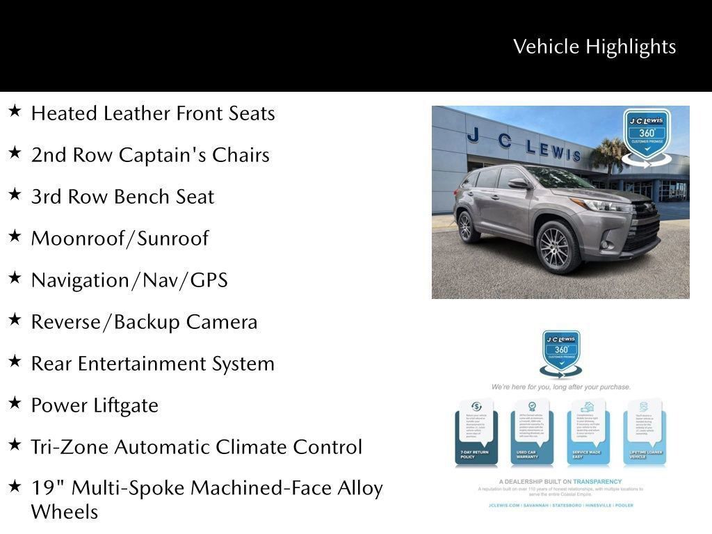 2017 Toyota Highlander SE