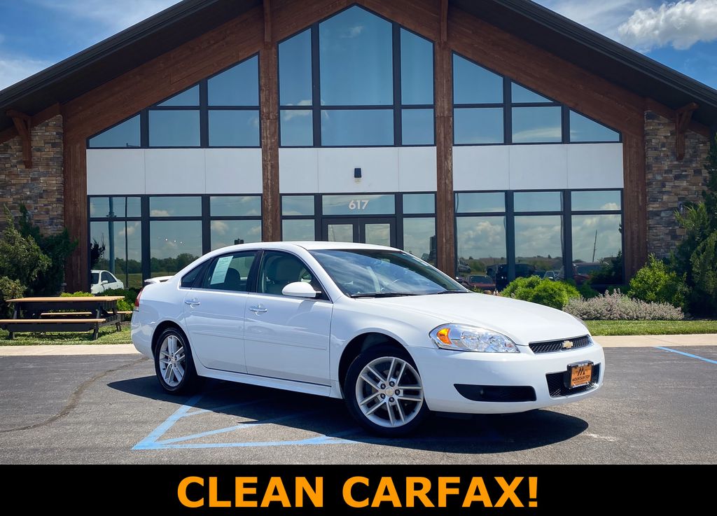 Summit White 2014 Chevrolet Impala Limited LTZ FWD Sedan Front-Wheel Drive 6-Speed Automatic Overdrive