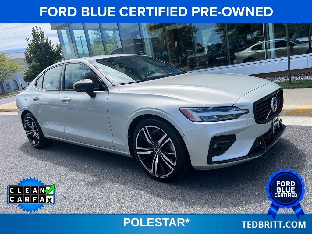 White 2021 Volvo S60 Sedan All-Wheel Drive Automatic
