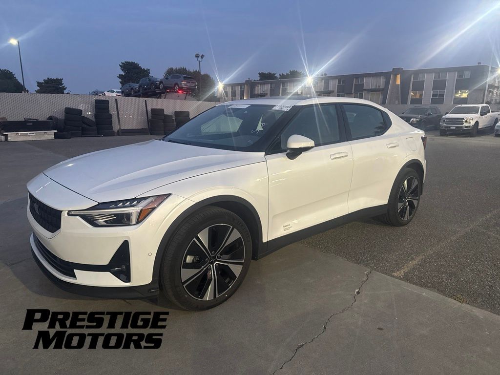 White (Snow) 2023 Polestar 2 Sedan All-Wheel Drive 1-Speed Automatic