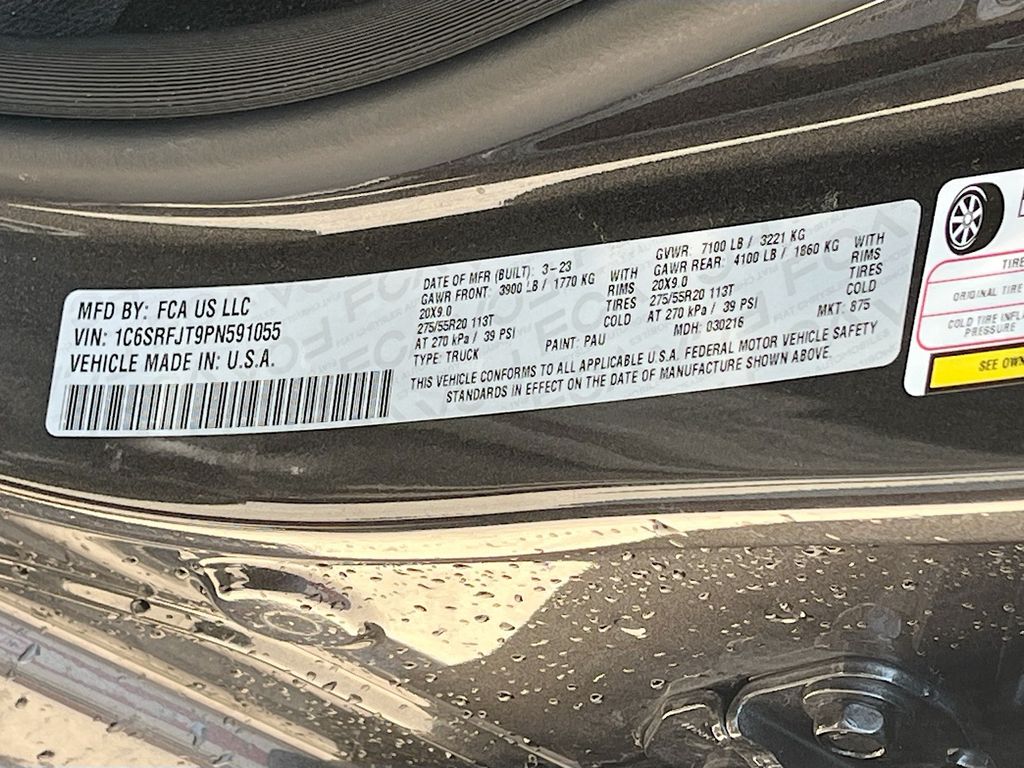 Used 2023 Gray Ram Laramie image 33