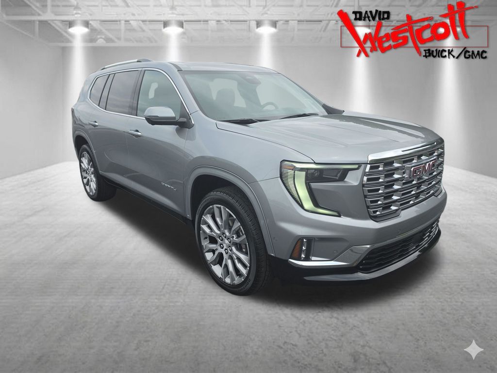 Sterling Metallic 2025 GMC Acadia SUV / Crossover Front-Wheel Drive 8-Speed Automatic