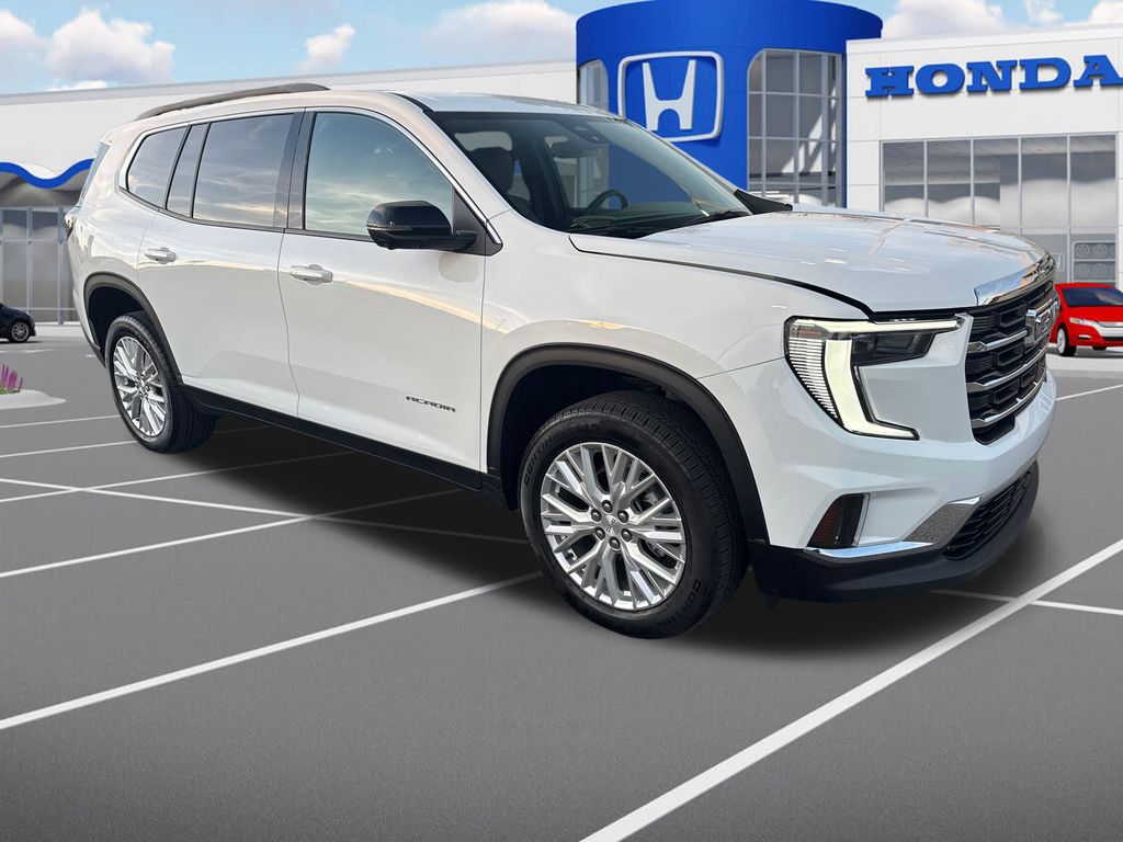 Summit White 2025 GMC Acadia Elevation FWD SUV / Crossover Front-Wheel Drive 8-Speed Automatic