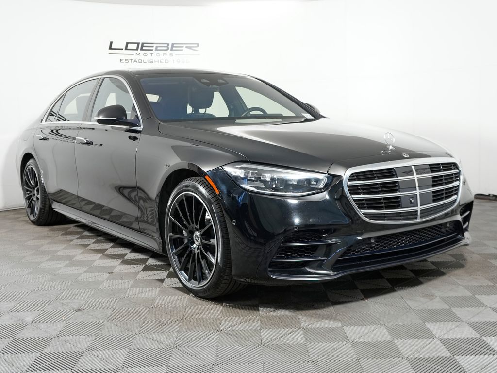 used 2022 Mercedes-Benz S-Class car, priced at $65,888