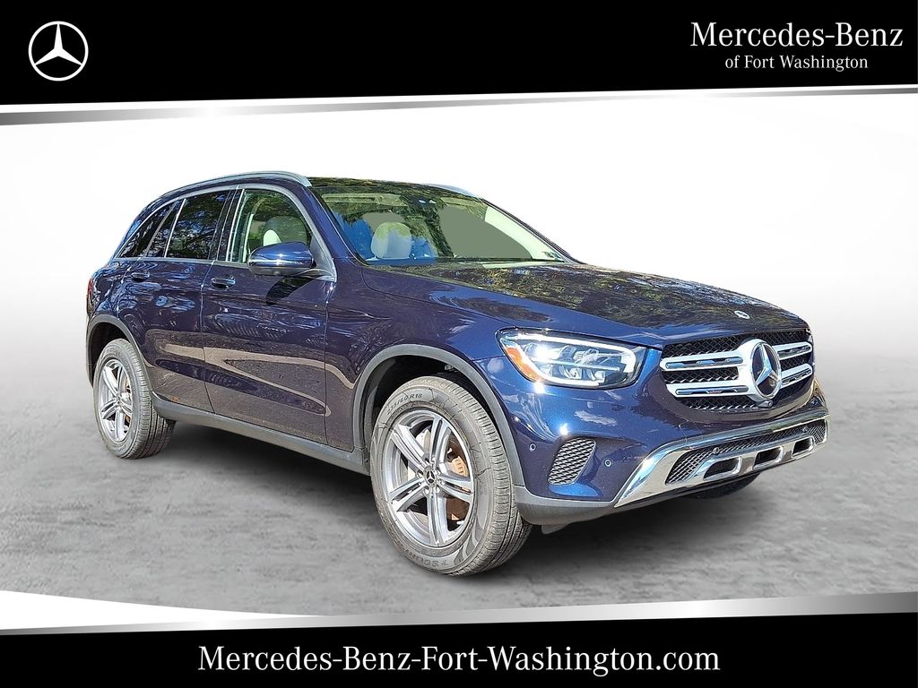 Lunar Blue Metallic 2022 Mercedes-Benz GLC 300 SUV 4MATIC SUV / Crossover All-Wheel Drive 9-Speed Automatic
