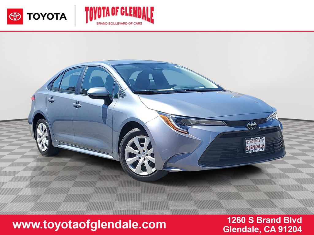 Gray 2024 Toyota Corolla Sedan Front-Wheel Drive Continuously Variable Transmission