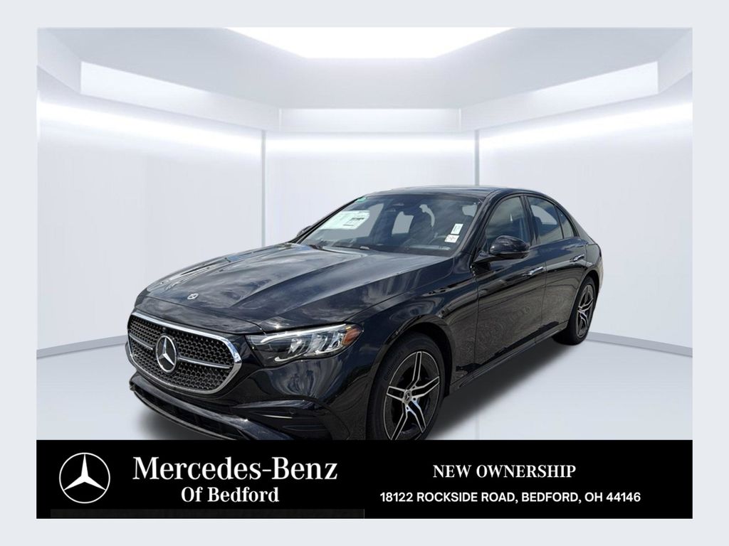 Black (Obsidian) 2026 Mercedes-Benz E-Class Sedan All-Wheel Drive 9-Speed Automatic
