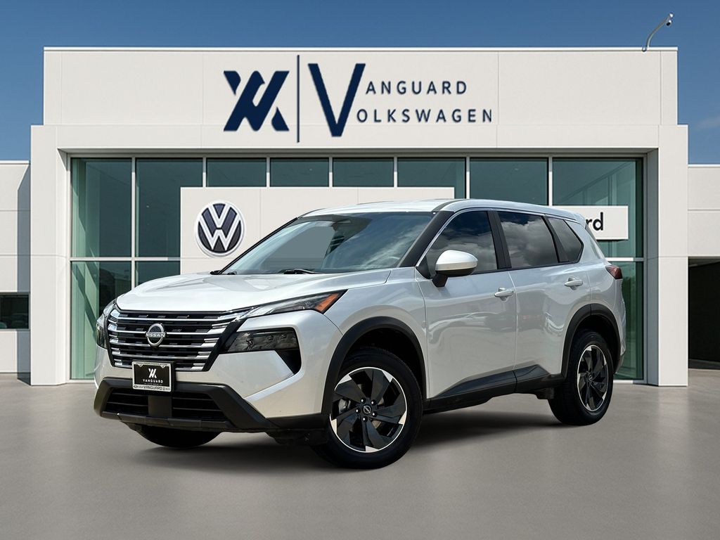 Brilliant Silver Metallic 2024 Nissan Rogue SV AWD SUV / Crossover All-Wheel Drive Continuously Variable Transmission