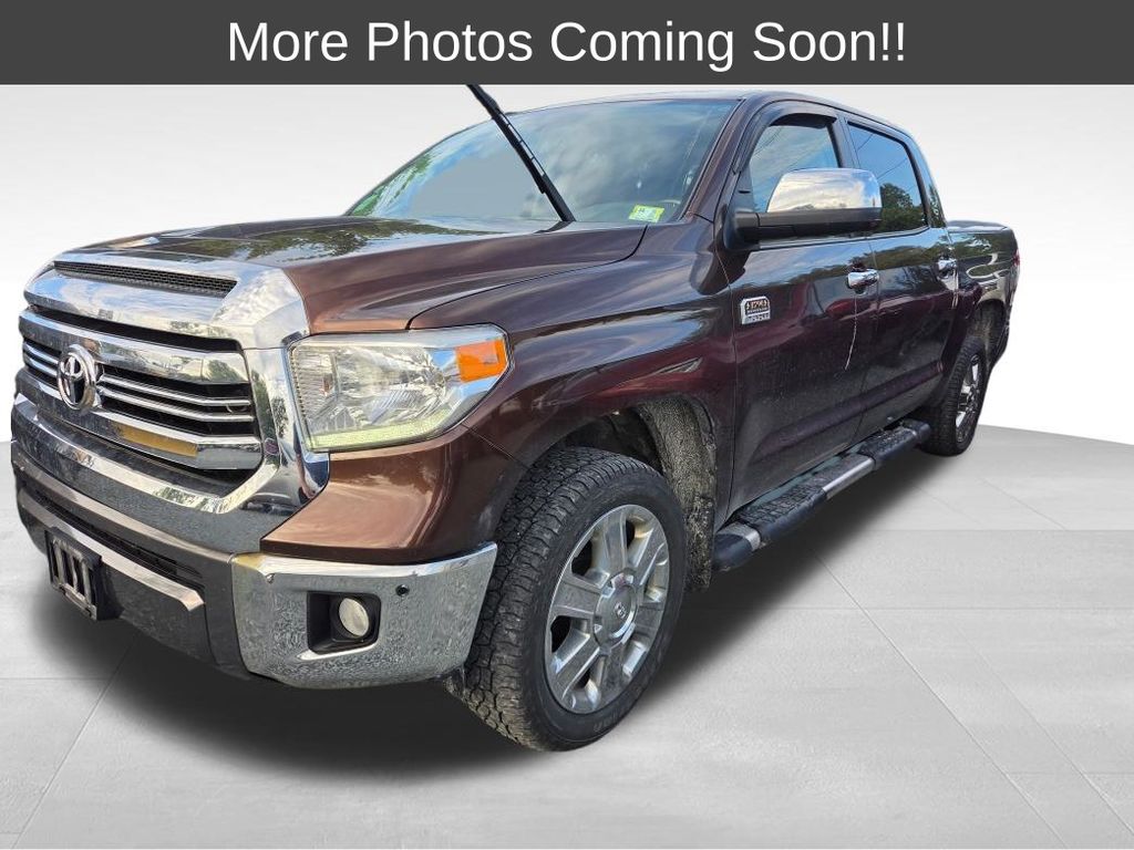 Sunset Bronze 2017 Toyota Tundra Pickup Truck Four-Wheel Drive 6-Speed Automatic Overdrive