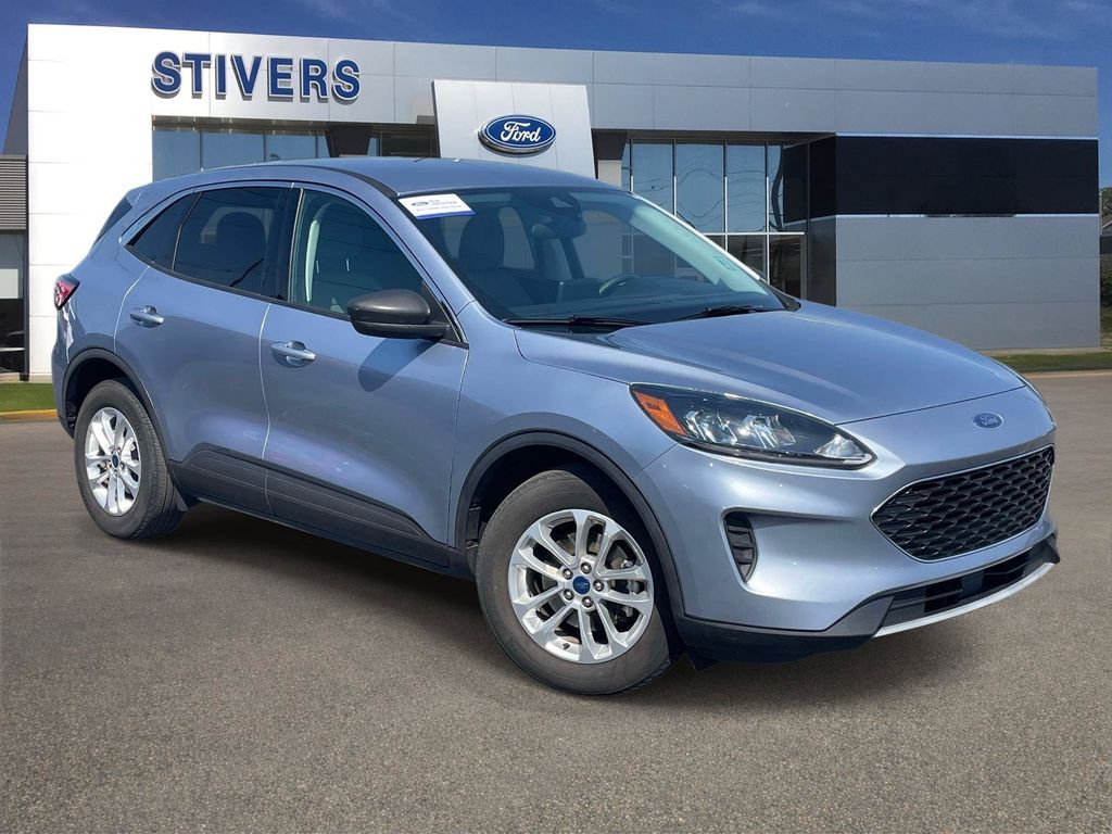Blue Silver Metallic 2022 Ford Escape SUV / Crossover Front-Wheel Drive 8-Speed Automatic