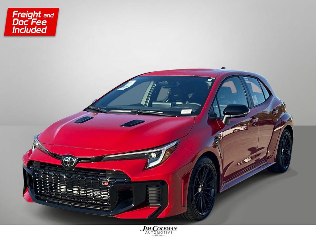 Supersonic Red 2026 Toyota GR Corolla Hatchback All-Wheel Drive 6-Speed Manual
