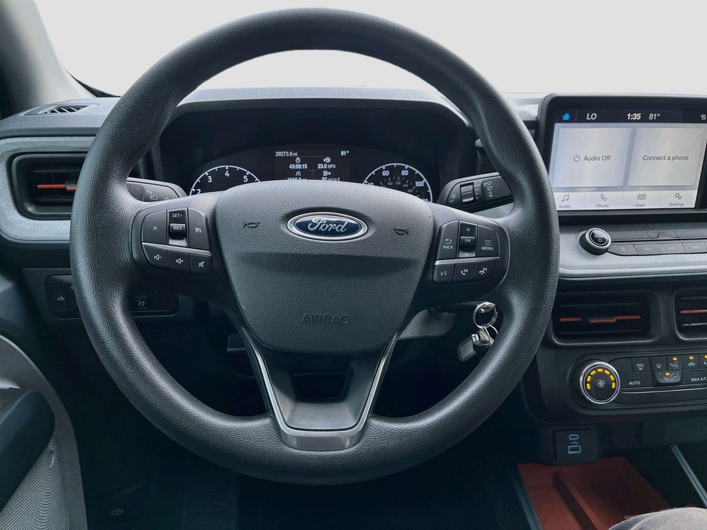 2023 Ford Maverick XLT White at AutoSavvy Houston Southwest