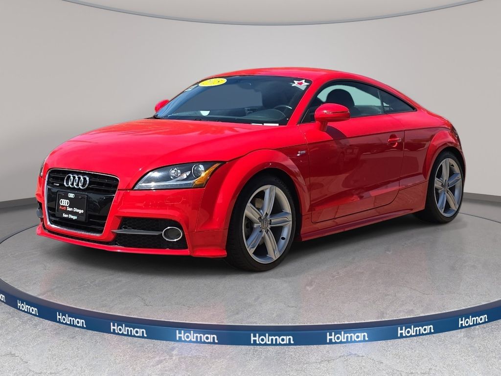 Misano Red Pearl Effect/Black Roof 2015 Audi TT 2.0T quattro Coupe AWD Coupe All-Wheel Drive 6-Speed Dual Clutch