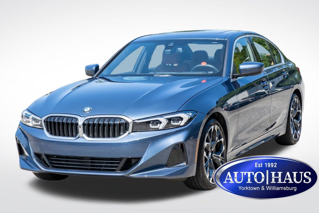 Arctic Race Blue Metallic 2025 BMW 3 Series Sedan Rear-Wheel Drive 8-Speed Automatic